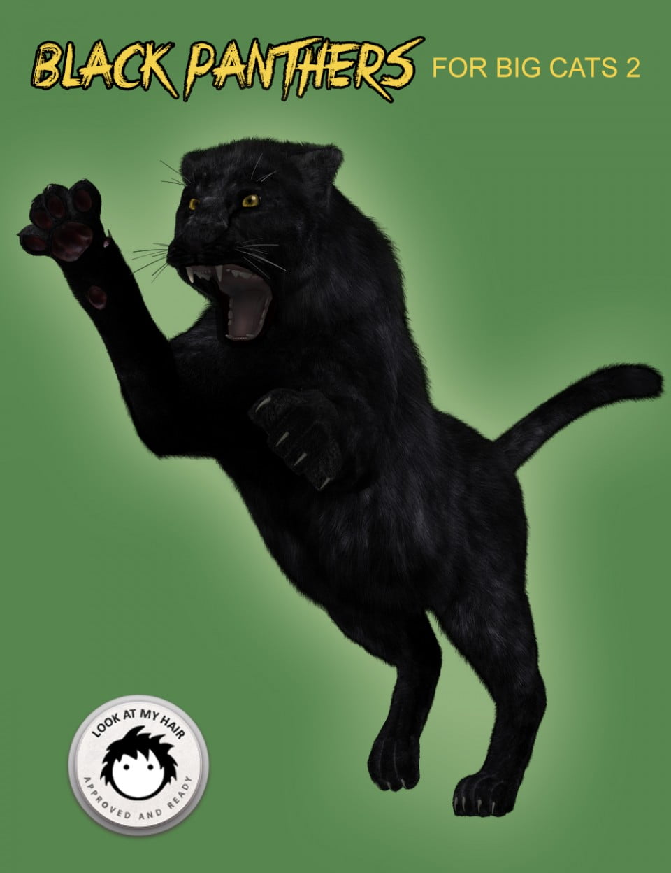 Black Panthers for DAZ Big Cat 2