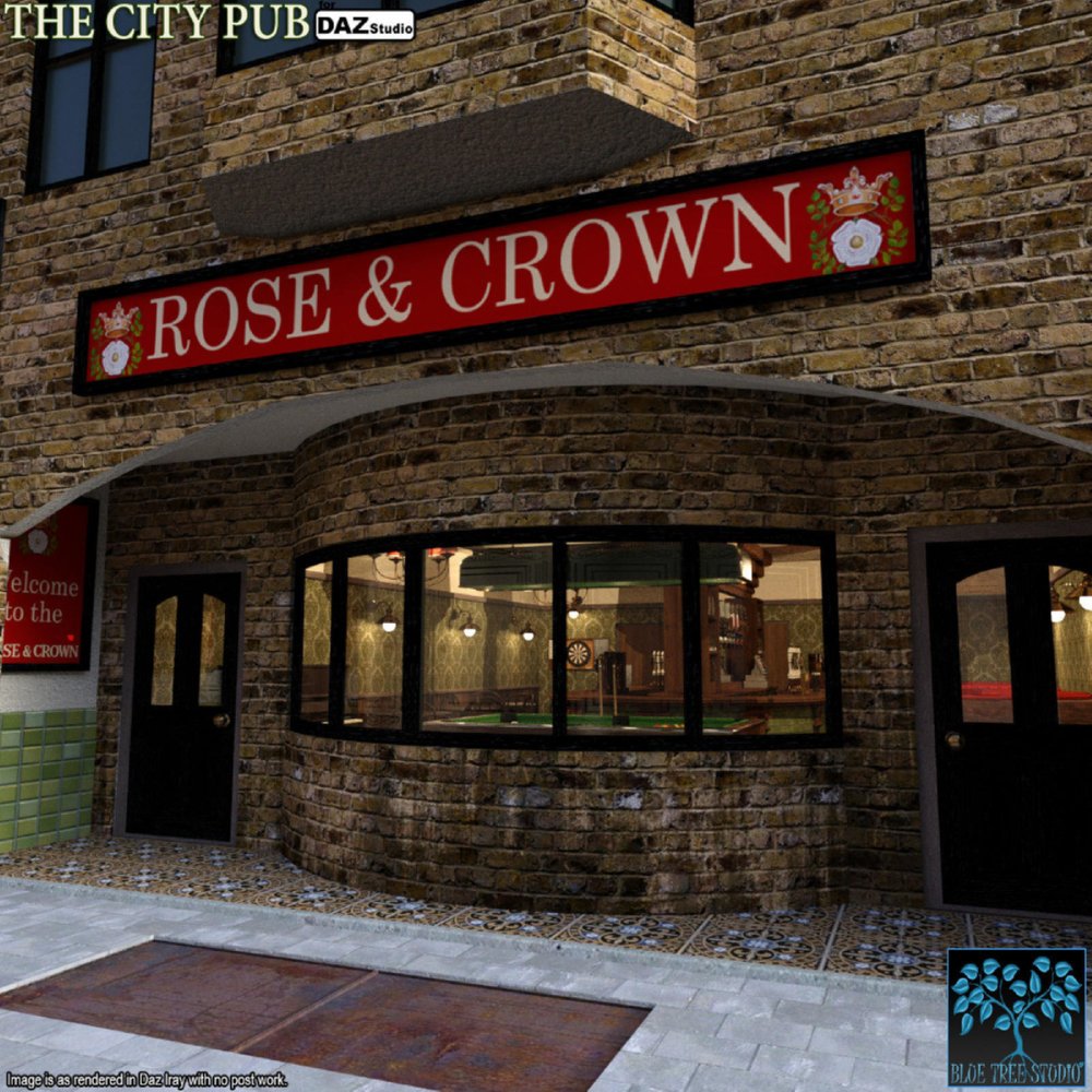 The City Pub for Daz Studio