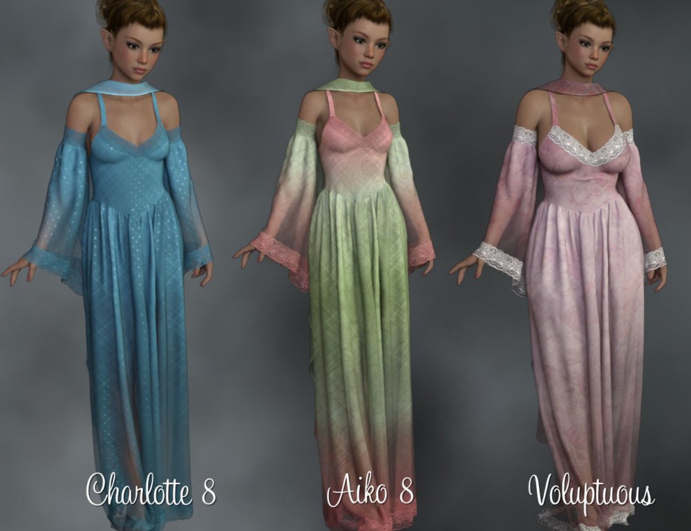 dForce Laela Outfit for Genesis 8 Female