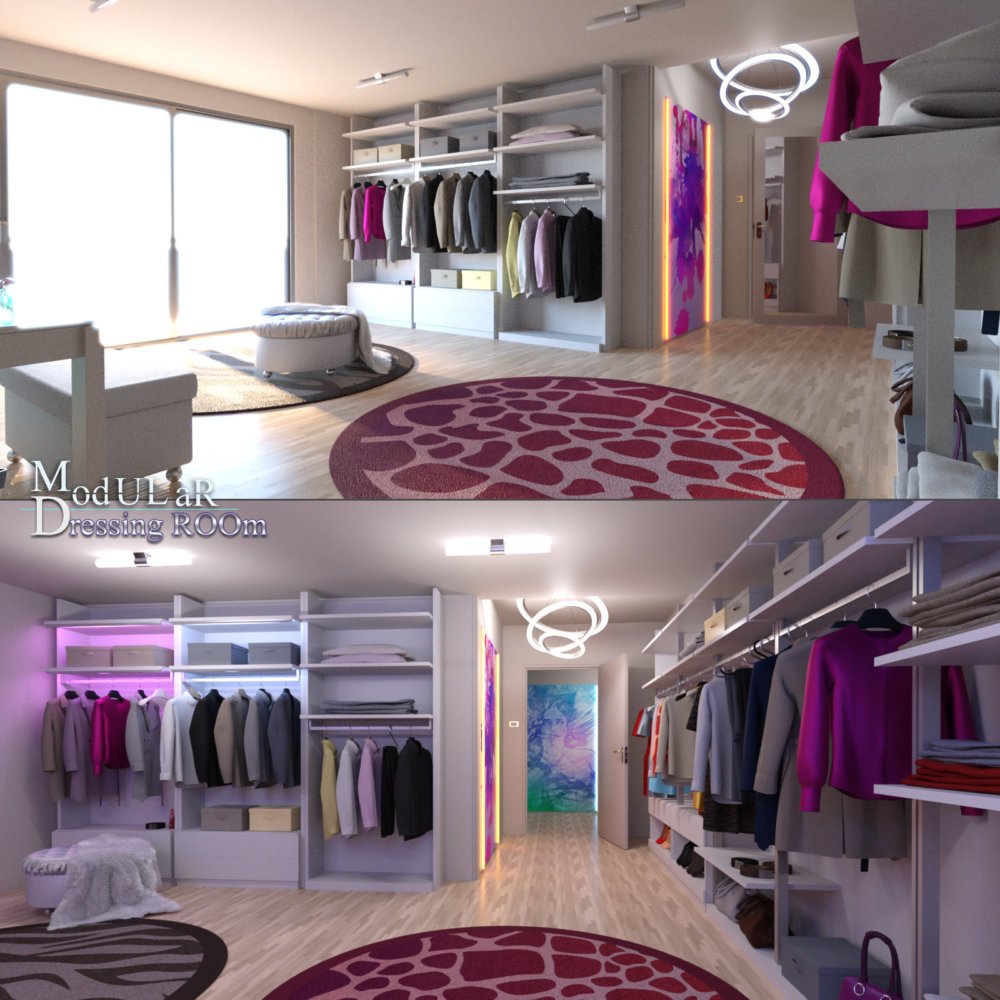 Modular Dressing Room