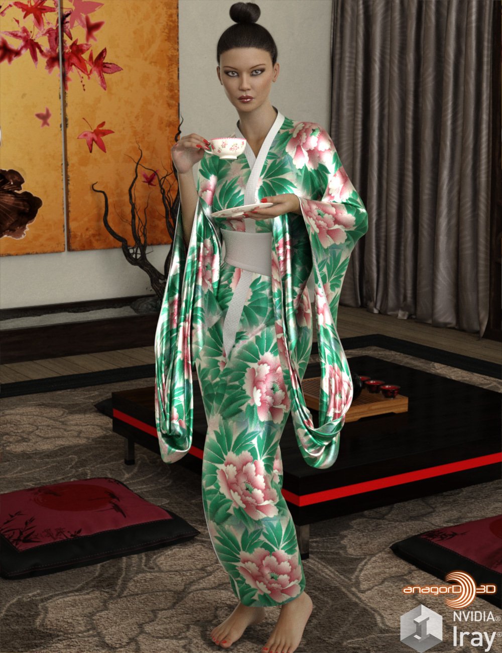VERSUS - dForce Kimono for G8F