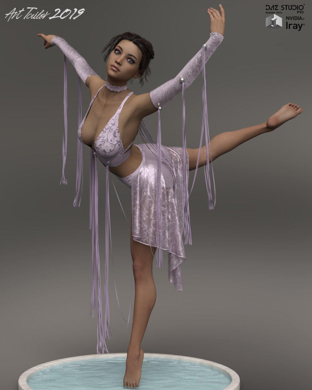 Whispers dForce outfit for Genesis 8 Females