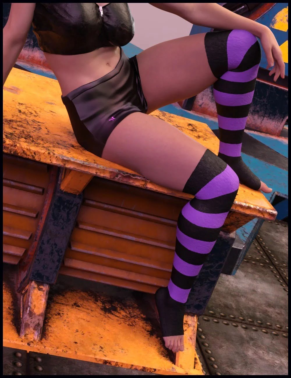 Stockings and Socks Fashion for Genesis 8 Female