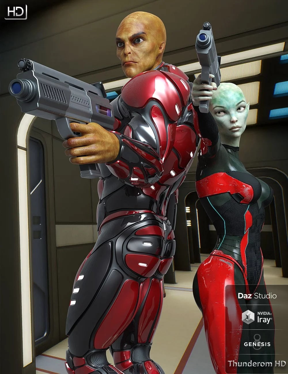 Thunderom HD For Genesis 8 Male