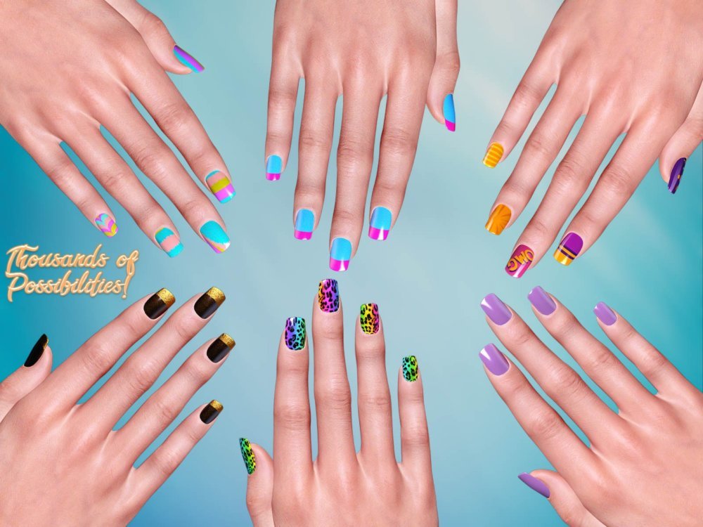 TMHL Nails for Genesis 3 and 8 Female(s)