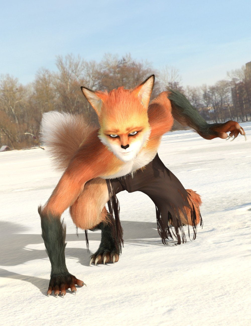 Wolfie and Sly Fox for Genesis 8 Male