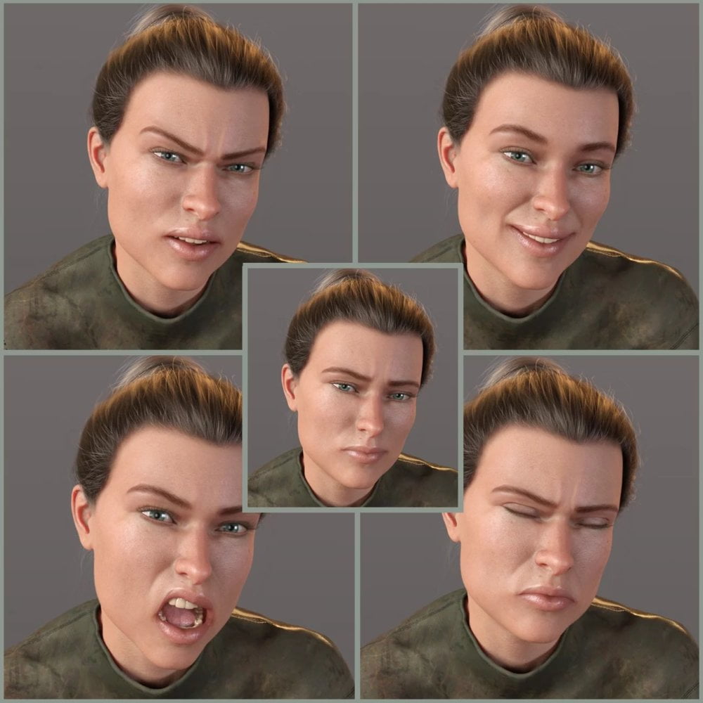 Z Empowered Poses and Expressions for CJ 8