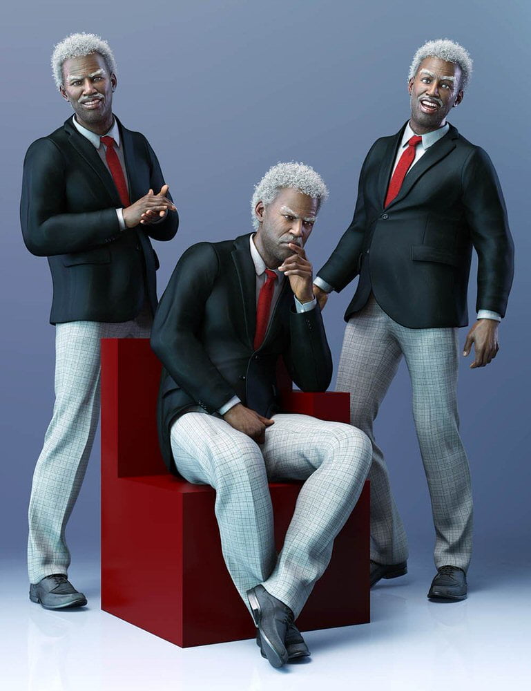 CDI Poses for Leroy 8 and Genesis 8 Male