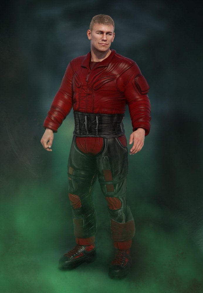 Flight Suit Outfit Textures