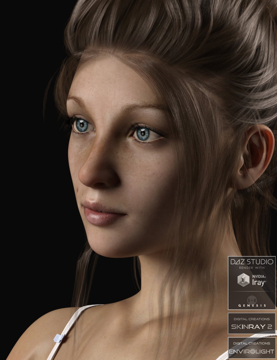 Anatomically Correct Jana For Genesis 3 And Genesis 8 Female ⋆