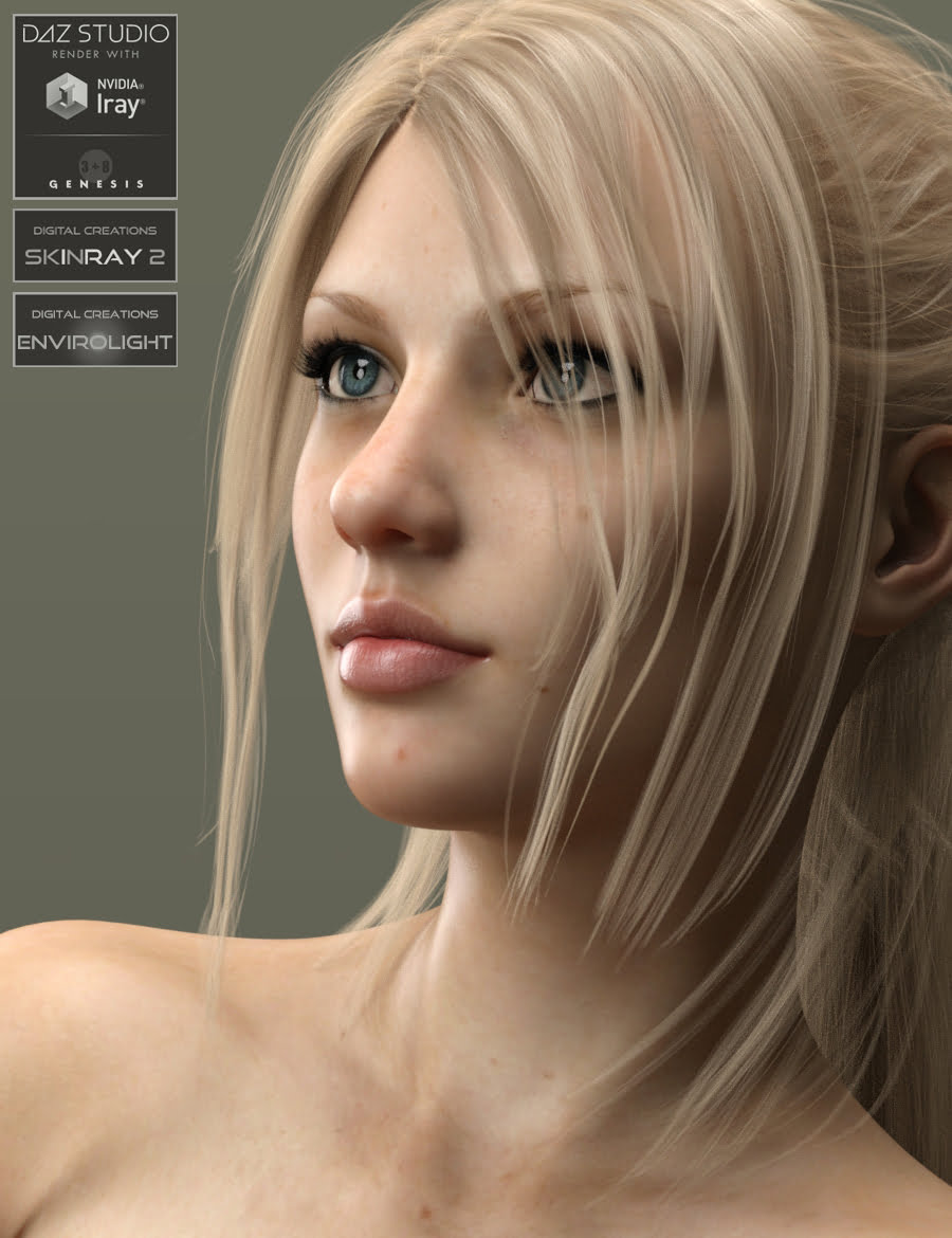 Anatomically Correct: Melissa for Genesis 3 and Genesis 8 Female