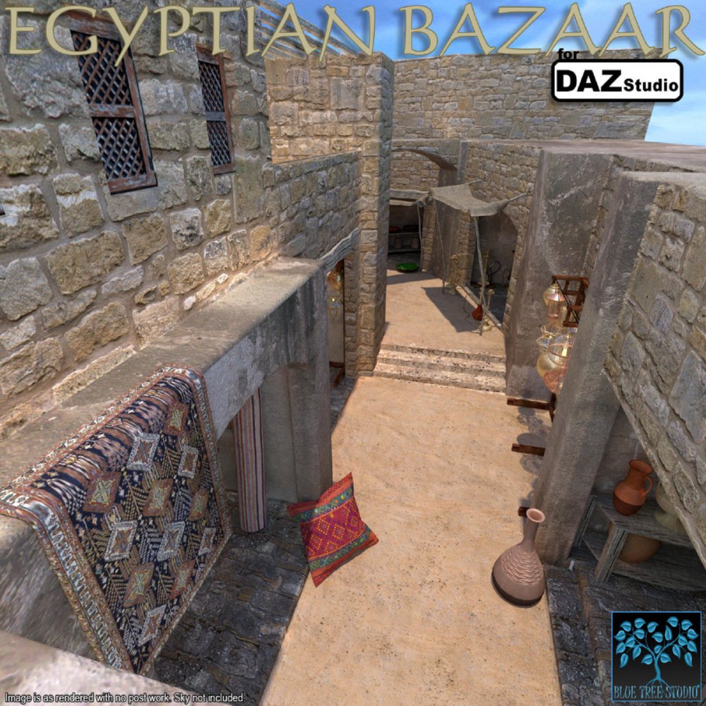 Egyptian Bazaar for Daz