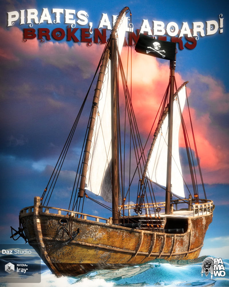 Pirates, All Aboard! Broken Anger DS