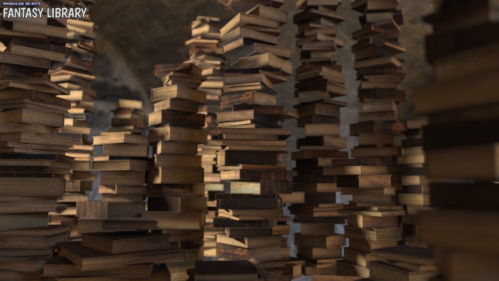 Modular 3D Kits: Fantasy Library