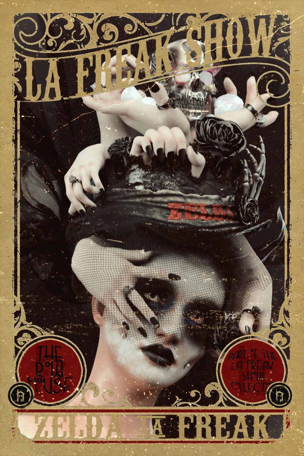 Zelda La Freak Top Hat