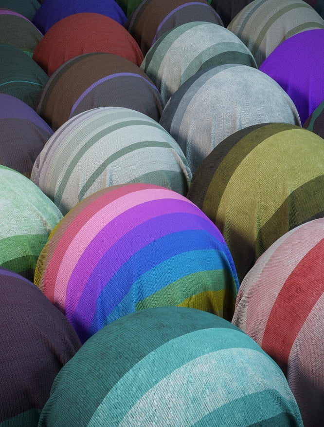 Sweater Knits Iray Shaders