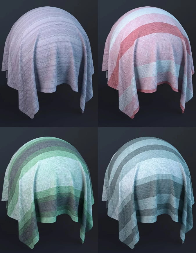 Sweater Knits Iray Shaders