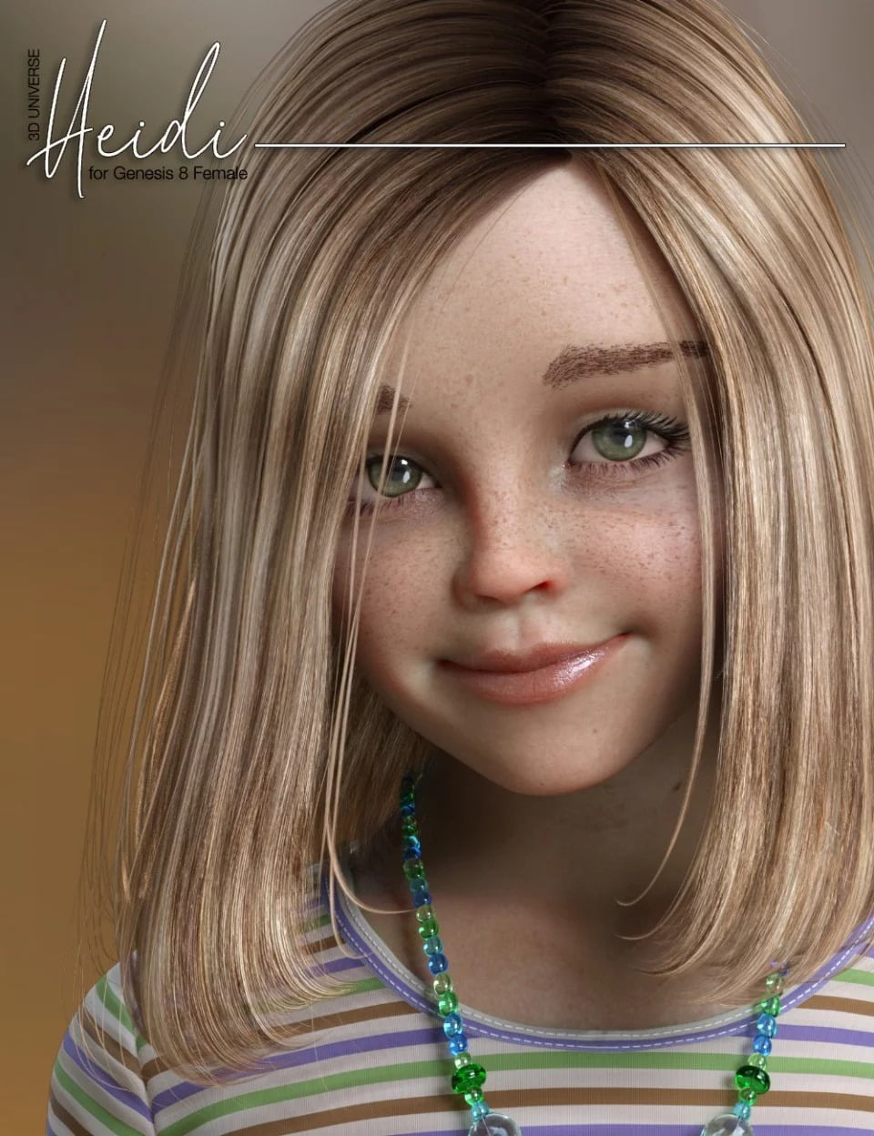 Heidi Character for Genesis 8 Female(s)