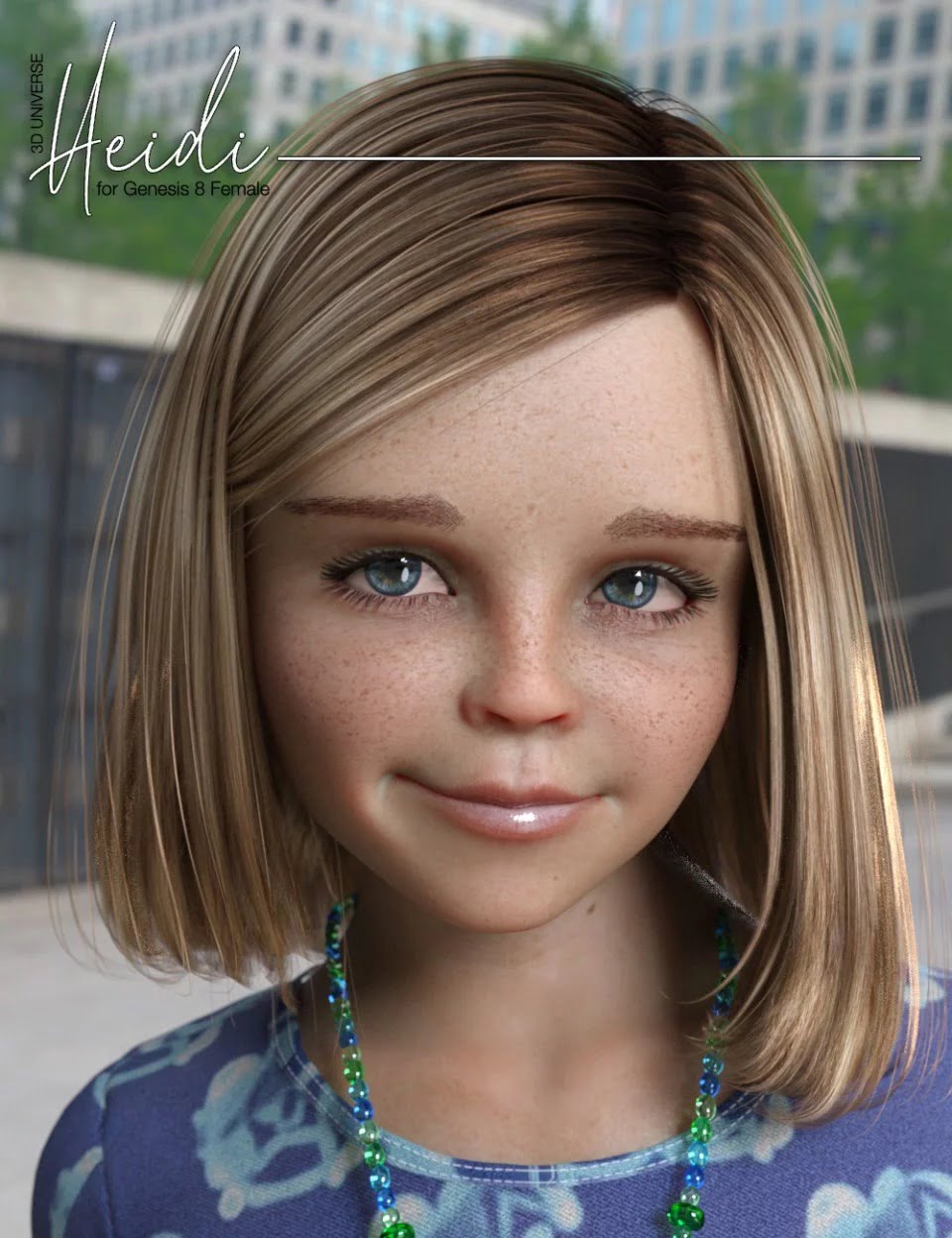 Heidi Hair For Genesis 8 Females ⋆ Freebies Daz 3d