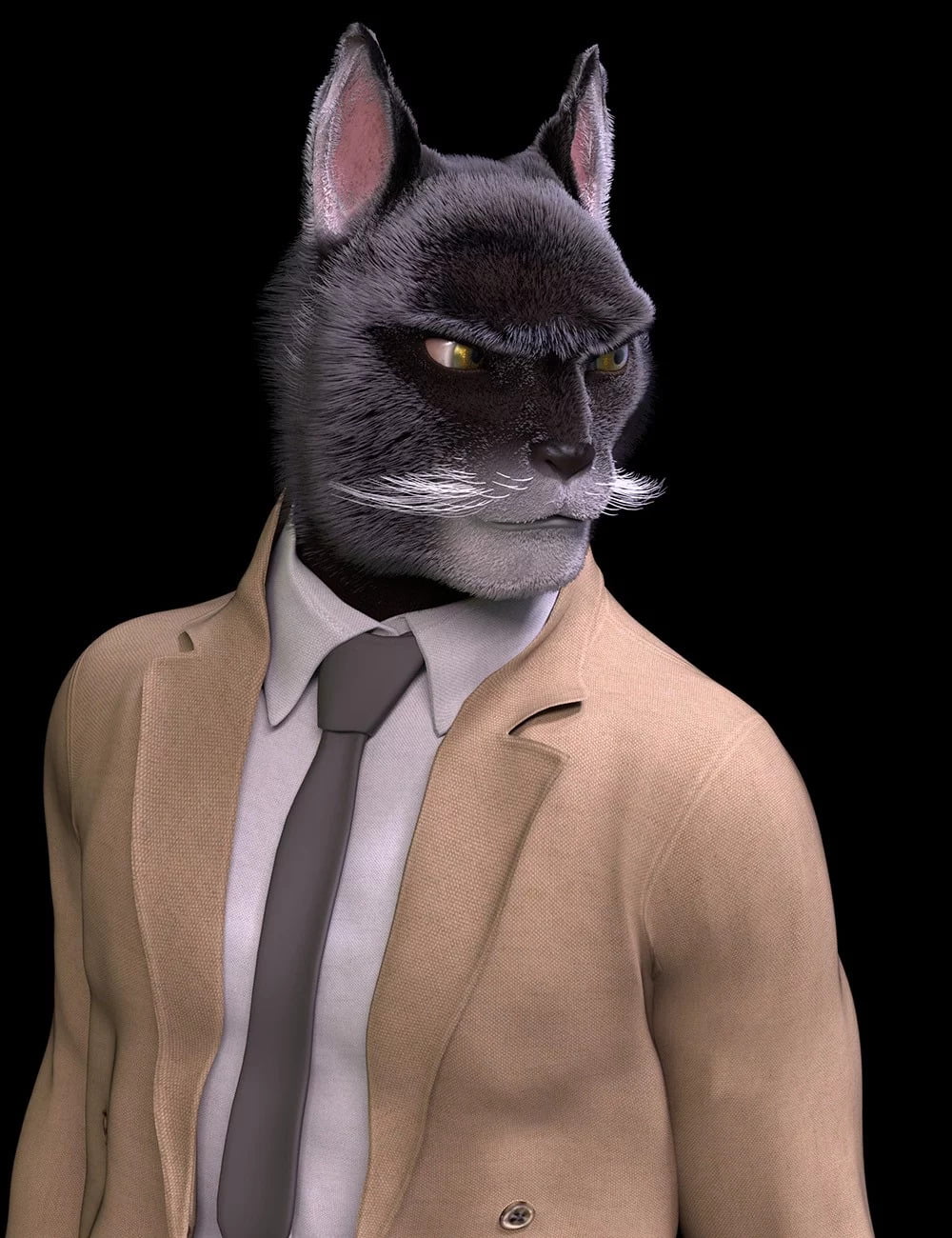 OsoDreamer's FelineFolk for Genesis 8 Male Addon