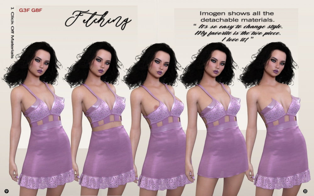 dforce Fetching Dress G3F G8F