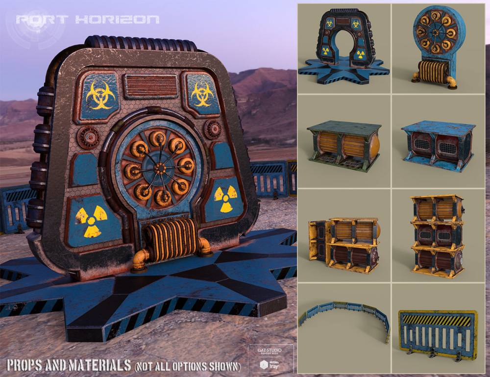 Port Horizon for Poser and DazStudio