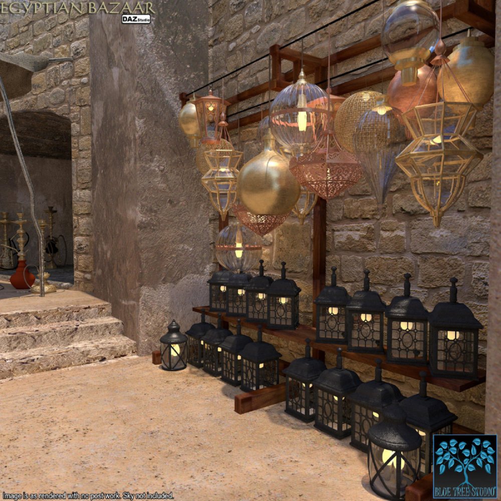 Egyptian Bazaar for Daz