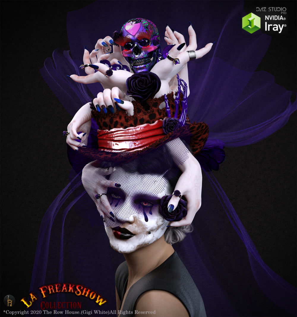 Zelda La Freak Top Hat