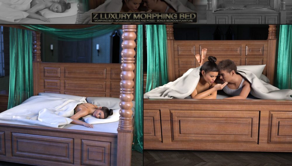 Z Luxury Morphing Bed and Poses