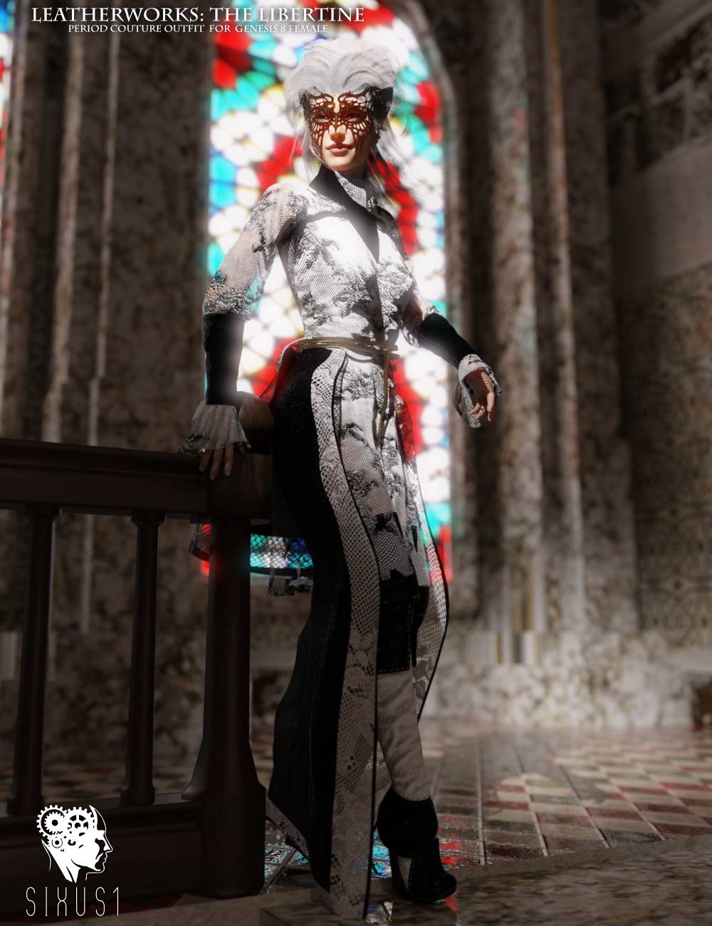 The Libertine Outfit for Genesis 8 Female