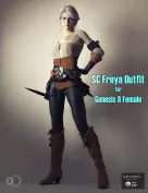 SC Freya Outfit for Genesis 8 Female