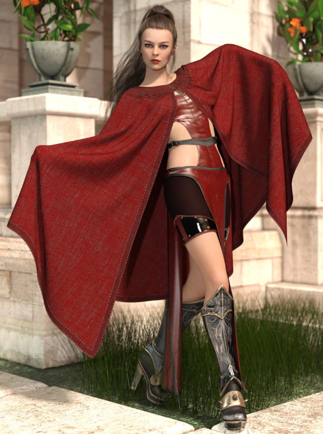 dForce High Fantasy Cloaks - Volume 2 - for Genesis 8 Female(s)