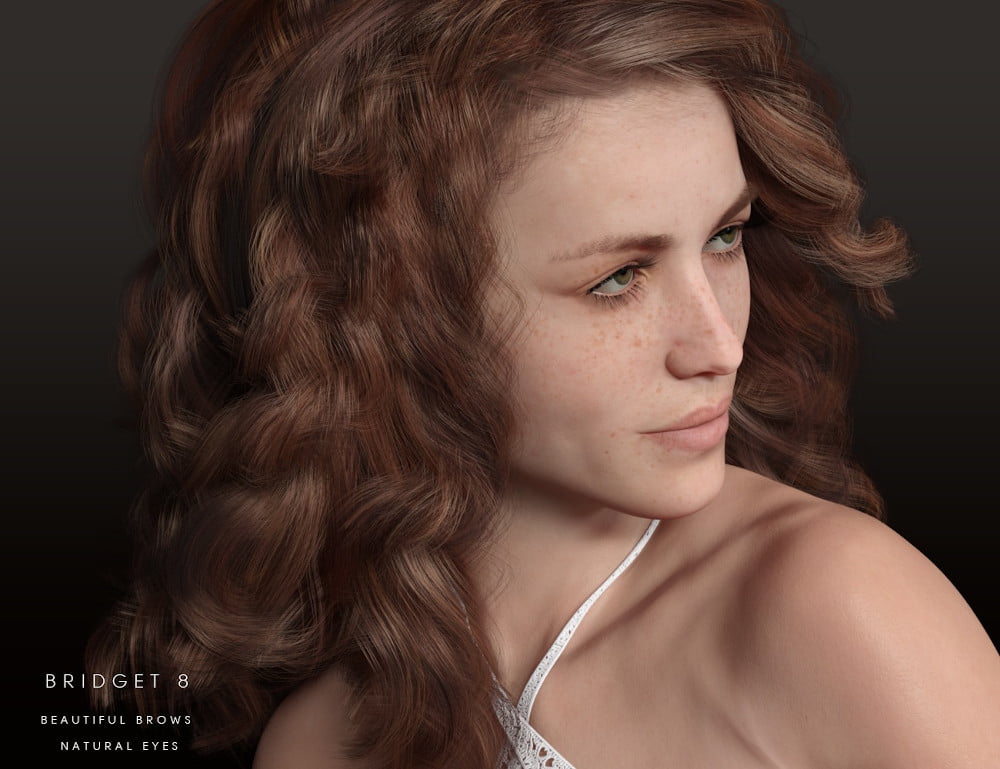 dforce Soft Curls for Genesis 8 and Genesis 3 Female(s)