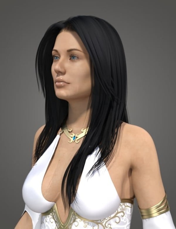Ethereal Goddess Hair for Genesis 8 Female(s)