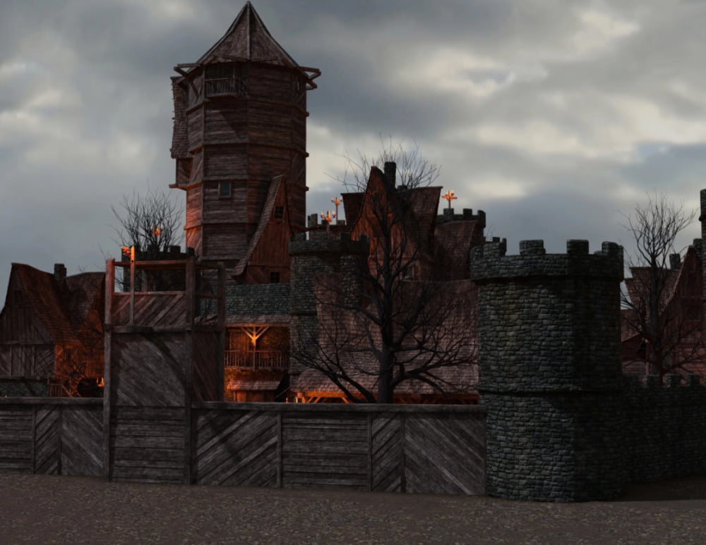 Forsaken Keep and Construction Set