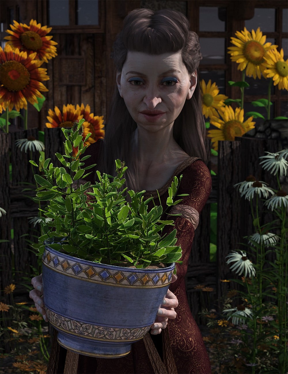 Garden Plants - Herbs Vol 2