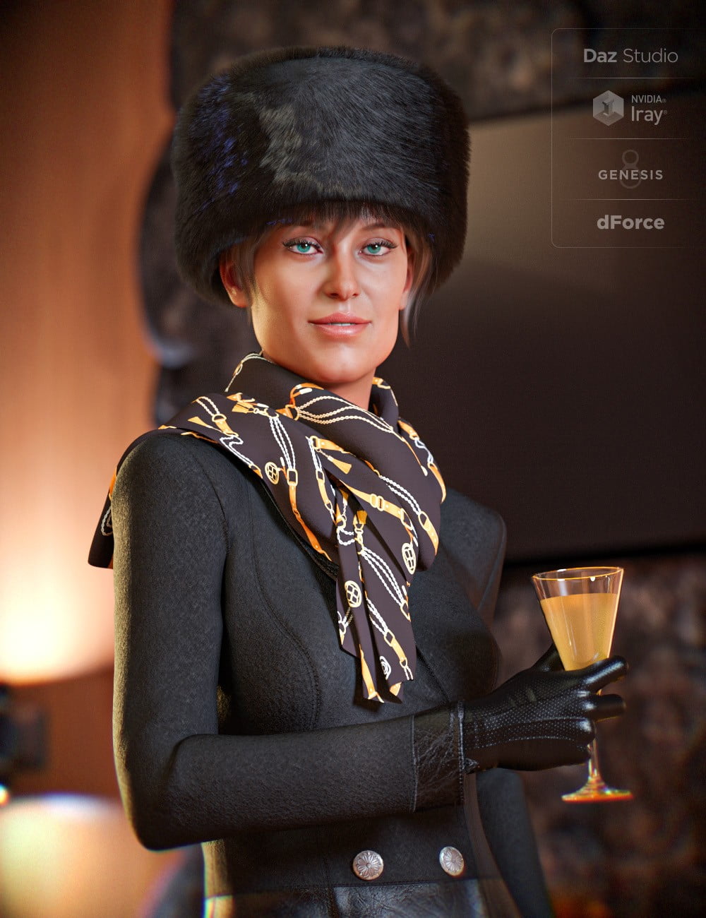 dForce Incognito Outfit for Genesis 8 Female(s)