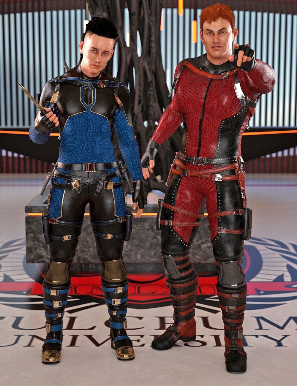 Iron Wasp Outfit Textures