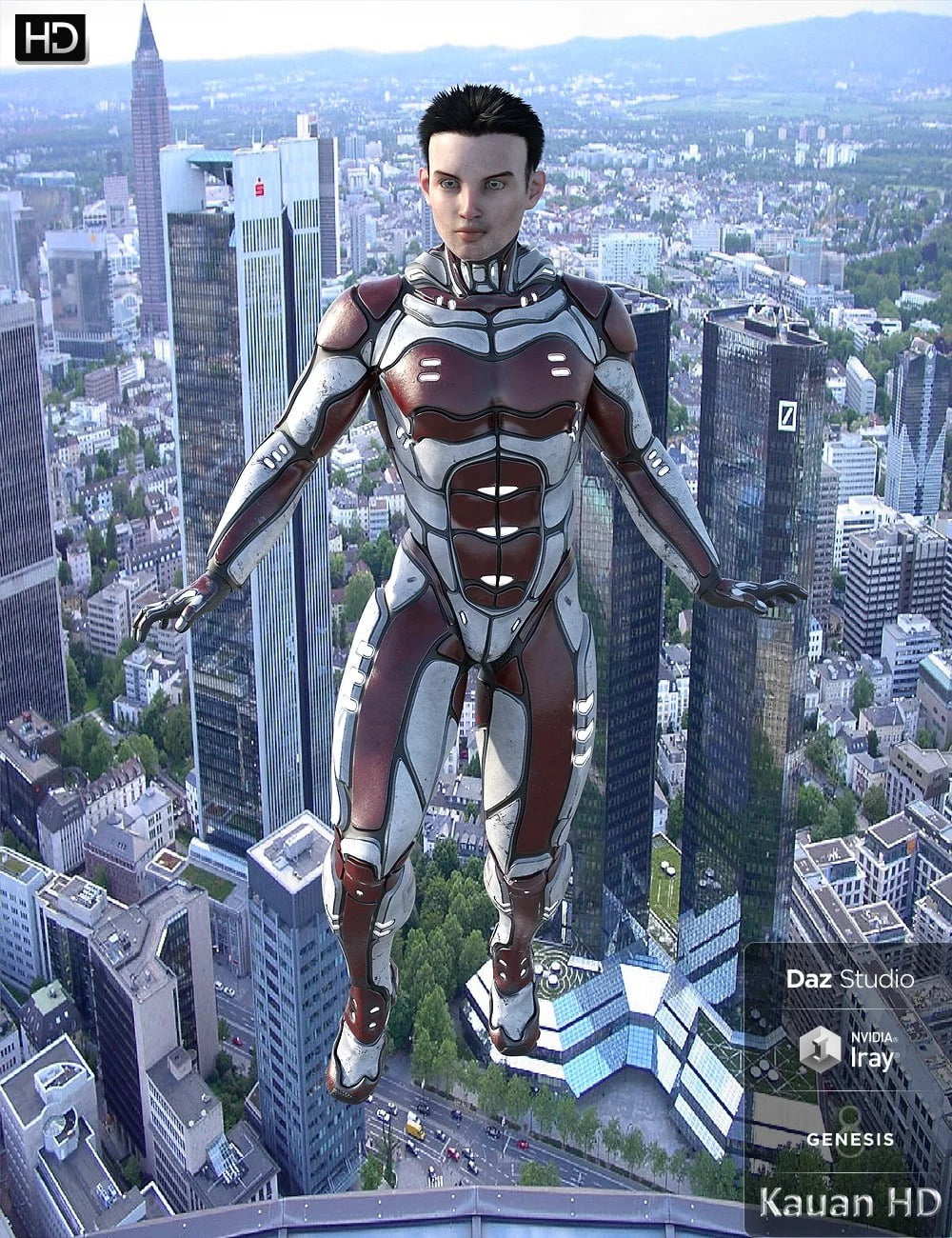 Kauan HD for Genesis 8 Male