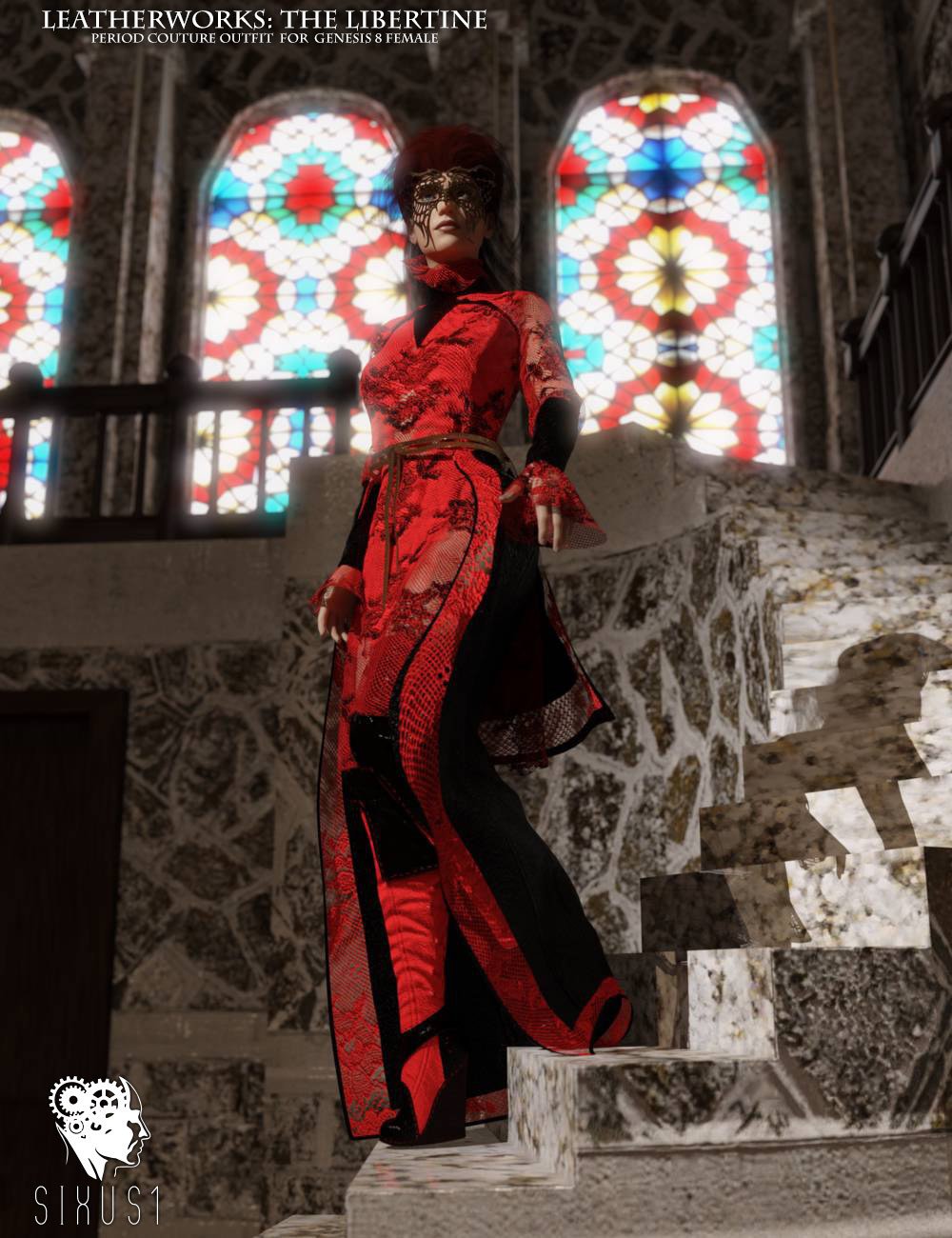 The Libertine Outfit for Genesis 8 Female