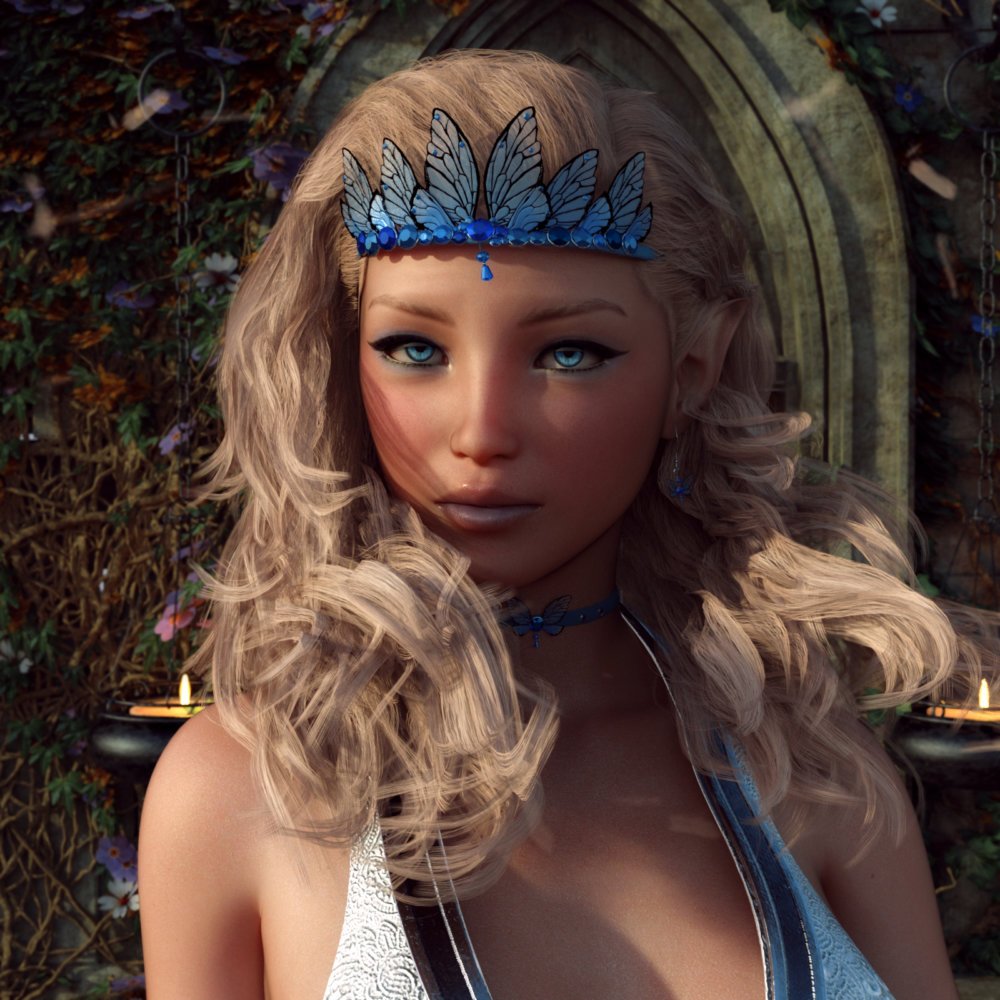 Fairy Jewelry for Genesis 8 Female