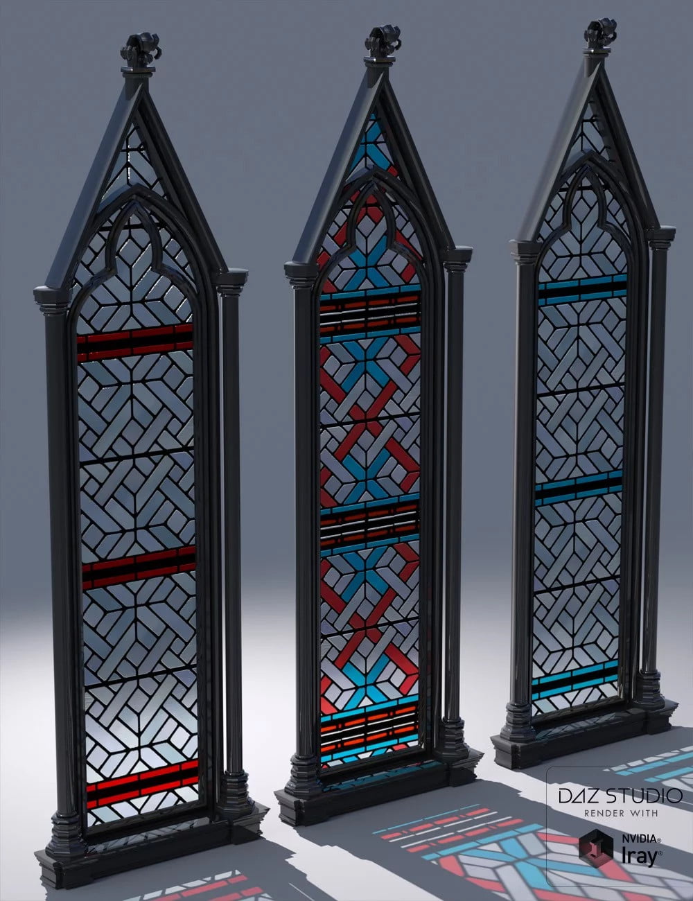 Stained Glass Iray Shaders