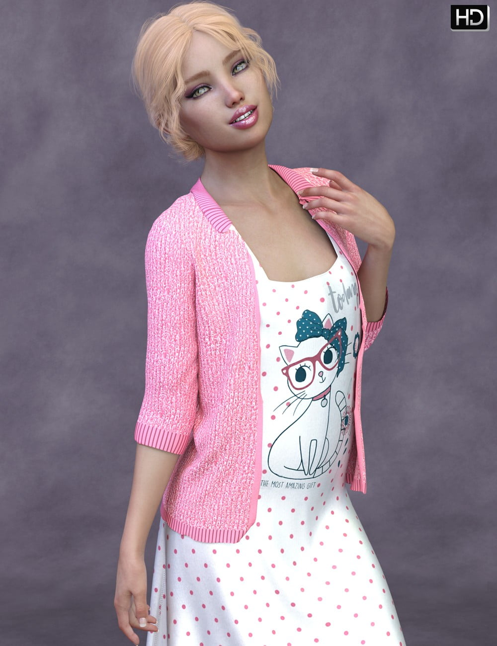 Teen Bianca HD for Genesis 8 Female
