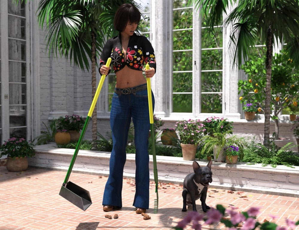 Dog Waste Station and Props