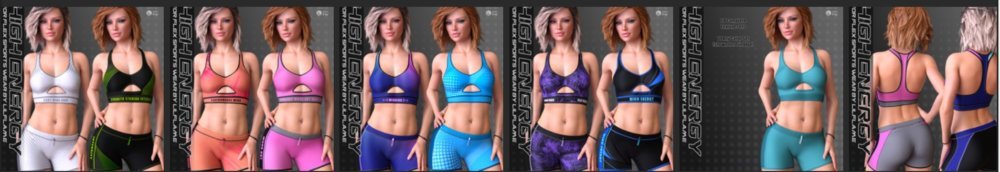 High Energy for Flex Sports Wear G8F