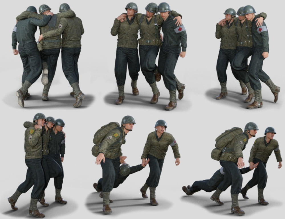 Billboard Crowd Generator: World War II