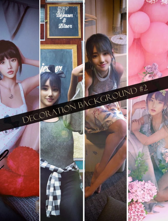 FE Decoration Background Vol 2 ⋆ Freebies Daz 3D