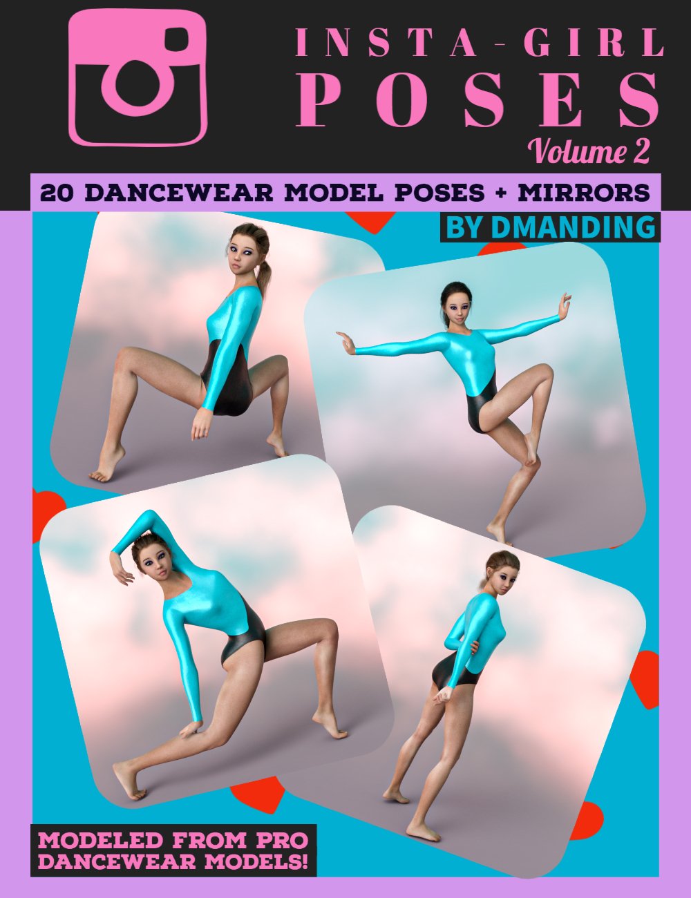 DmanDing Insta-Girl Poses for G8F Vol. 2