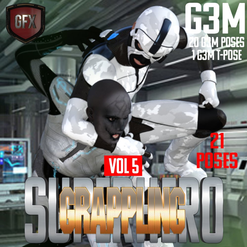 SuperHero Grappling for G3M Volume 5