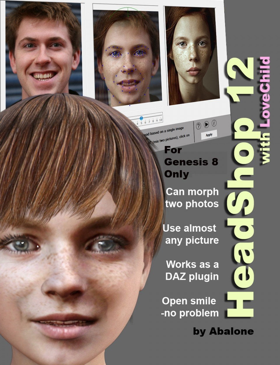 HeadShop 12 for Genesis 8